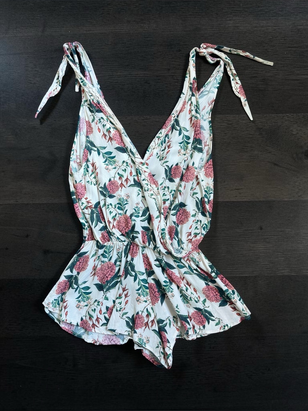 Beach Riot Floral Romper Small - Picture 1 of 7